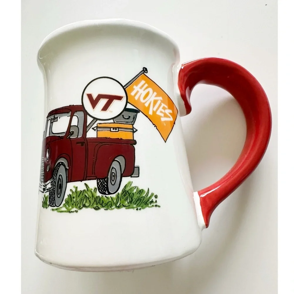 Virginia Tech Hokies Coffee Cup Mug Blacksburg Football